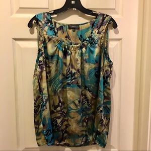 🎈Elementz Abstract Print Tank Top, Size L